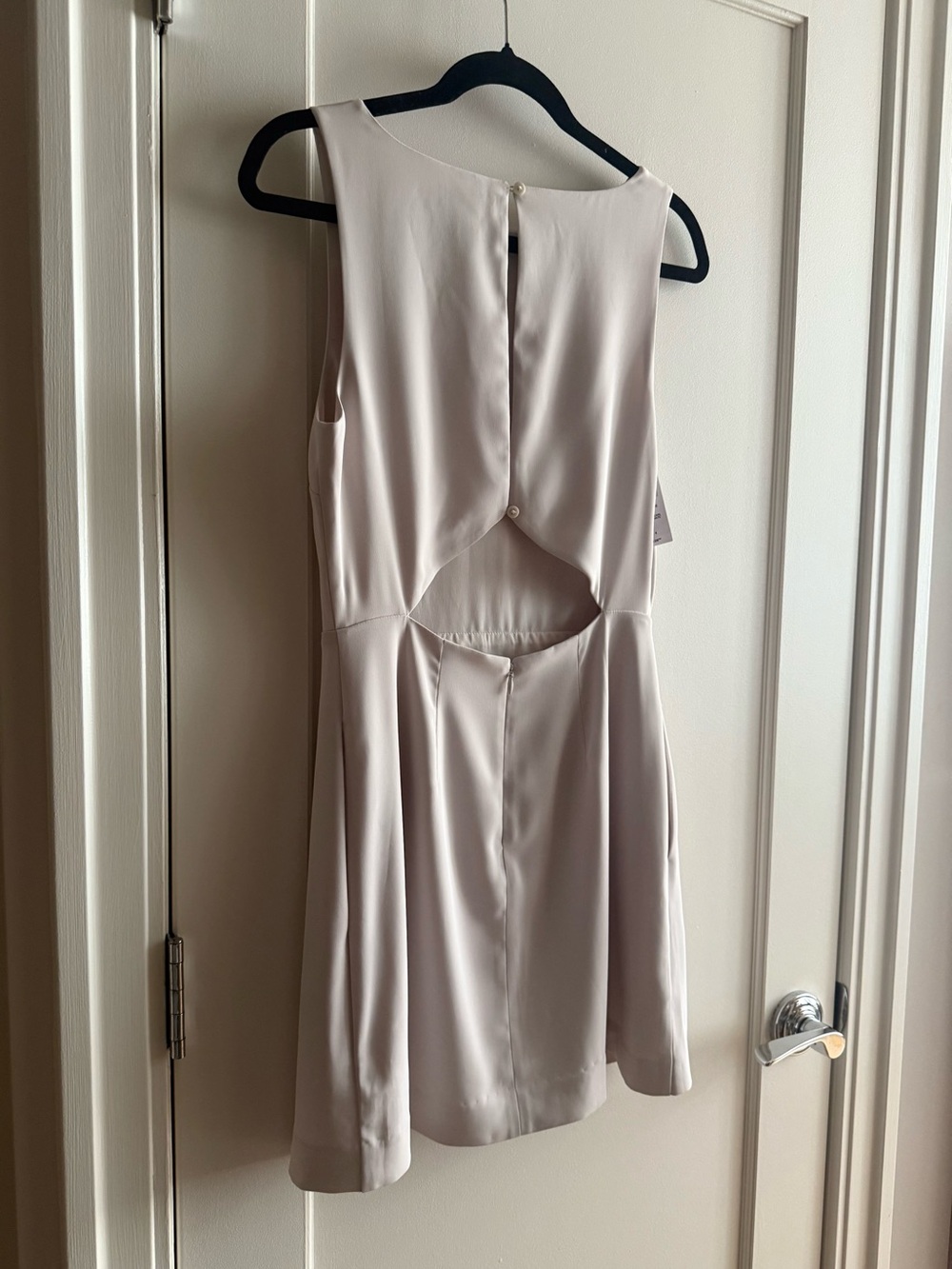Aritzia Babaton Spectre Dress in Matte Pearl - Picture 6 of 12